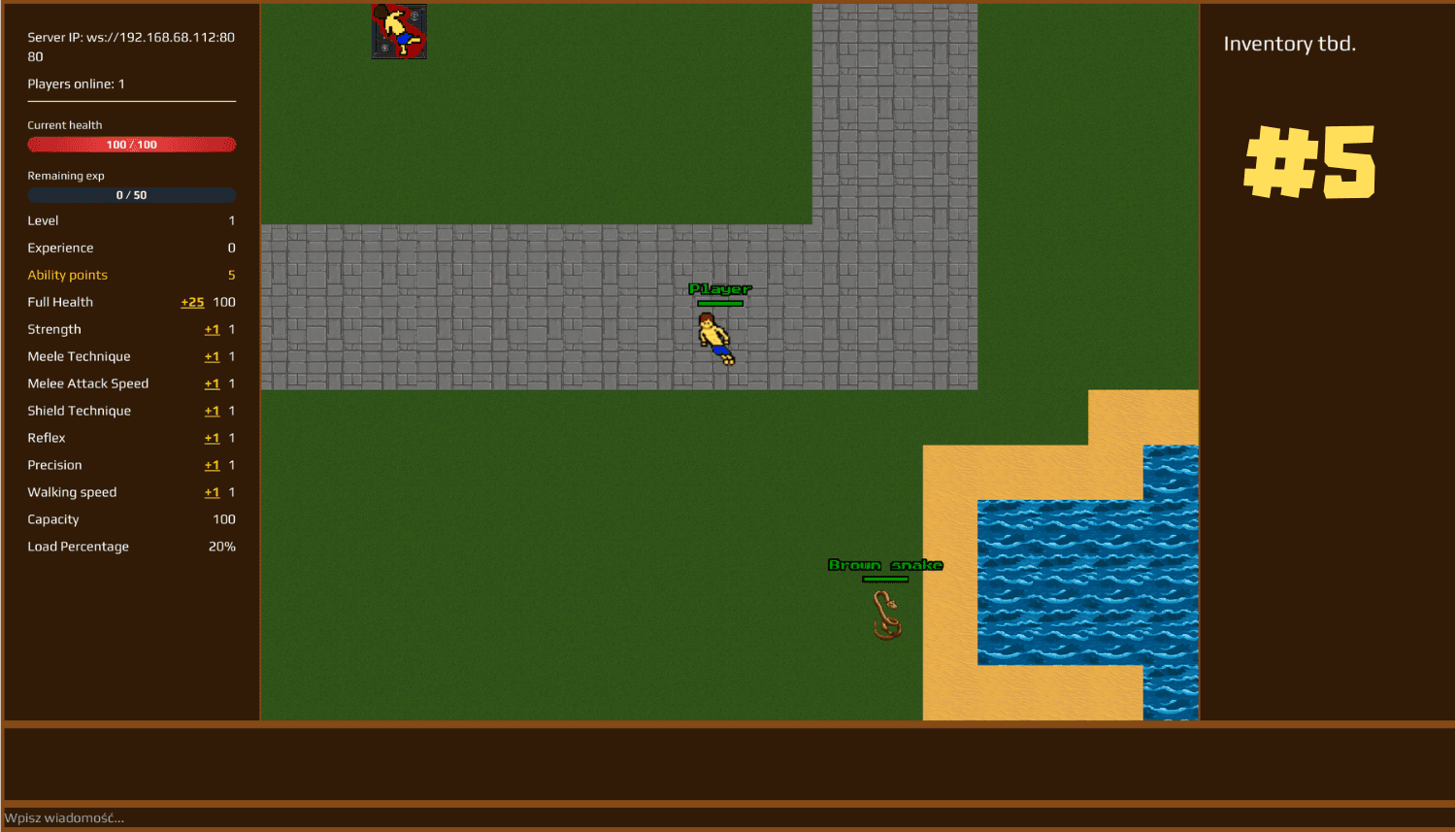 Grafika przedstawiająca startup o nazwie Building an indie MMORPG – part 5: smooth movement, player rotation & dynamic map loading